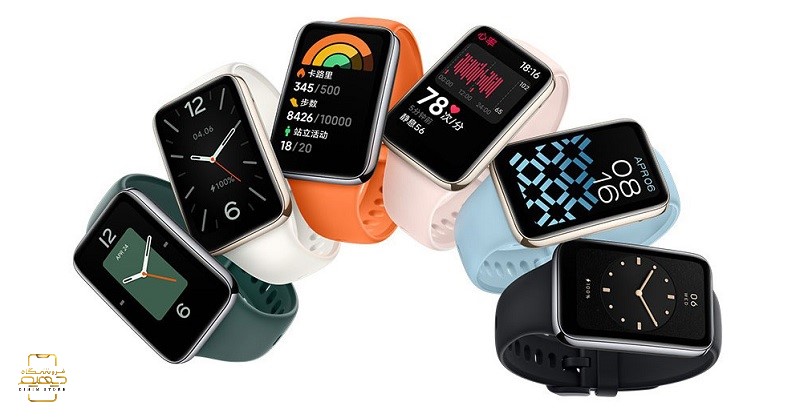 رنگ های مختلف ساعت هوشمند