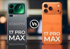 مقایسه شیائومی ۱۷ پرو مکس با آیفون ۱۷ پرو مکس
